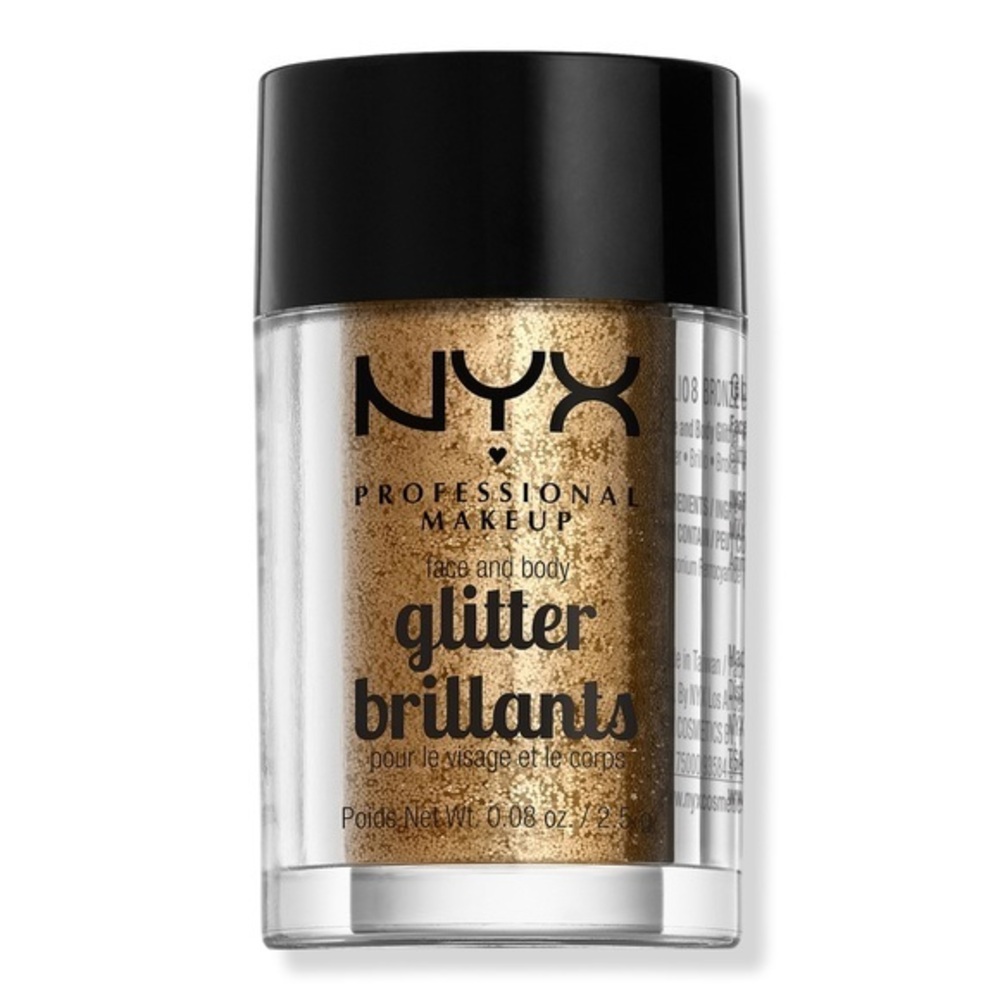 NYX Bronze Vegan Loose Face and Body Glitter